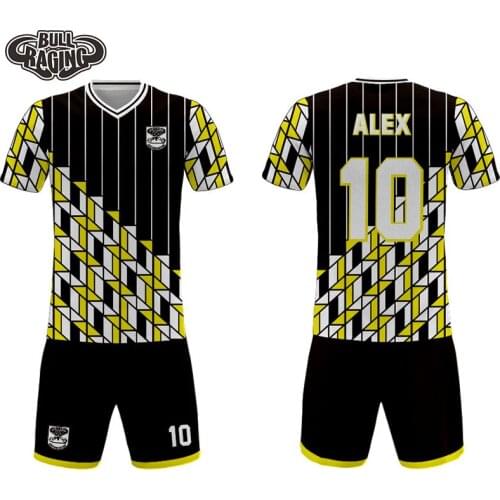 Custom Sublimation Mens Sportswear Training Uniform Football Jersey Suits Team Uniforms