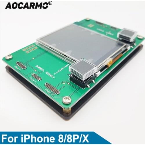 Aocarmo For iPhone 8 8P X 10 LCD Screen Chip EEPROM Programmer Photosensitive Repairing Instrument Data Read Write Backup