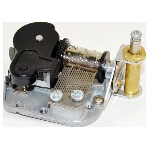 DIY music box mechanism with vertical action mechanism