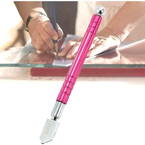 New Upgrade Diamond Glass Cutter 3-12mm 185mm Carbonization Tungsten Alloy Glasses Cutters For Hand Tool Glass Ceramic Cutting
