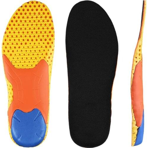 PVC Orthopedic Insoles Orthotics Flat Foot Health Sole Pad for Shoes Insert Arch Support Pad for Plantar Fasciitis Feet Care