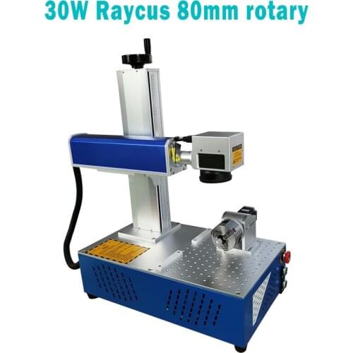 Deep engraving 20W 30w 50w Raycus portable desktop fiber laser markingmachine jewelry engraving machine