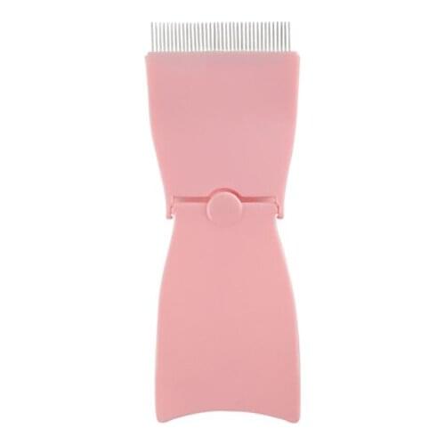 Beauty Makeup Lash Separator Foldable Metal Eyelash Brush Comb Eyebrow Comb Foldable Mascara Curl Cosmetic Tools