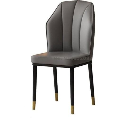 Nordic dining chair home stool backrest modern minimalist desk negotiation hotel restaurant light luxury net red table chair