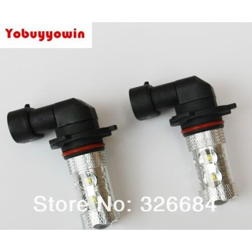 2Pcs/lot Cree Chips Led Canbus 9006 hb4 P22D 9005 HB3 P20D 60w High Power LED Car fog running light bulbs white 12V 24V DC
