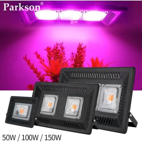 50W 100W 150W Led Grow Light AC 220V Full Spectrum Phyto Lamp LED Floodlight IP65 Waterproof Plant Lighting For Indoor Plant