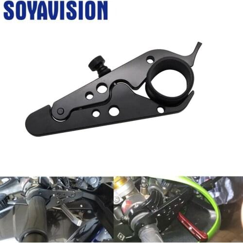 UK Universal CNC Motorcycle Cruise Control Throttle Lock Assist Retainer