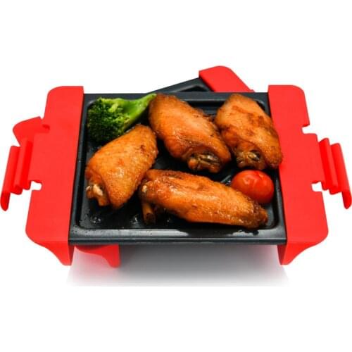 High Quality Baking Dishes Practical Nonstick Silicone Baking Tray Cookie Bread Steak BBQ Pan Kitchen Bakeware Gadgets Tools