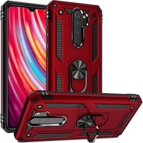 For Xiaomi Redmi Note 8 7 Pro Case Hard With Stand Ring Armor protective Back Cover Case for xiaomi redmi 8 8A 7 7A K20 Pro