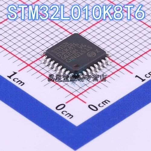 1PCS-10PCS 100% brand new original authentic STM32L010K8T6 QFP-32 32L010K8T6 QFP32 32-bit microcontroller 32MHz/64KB