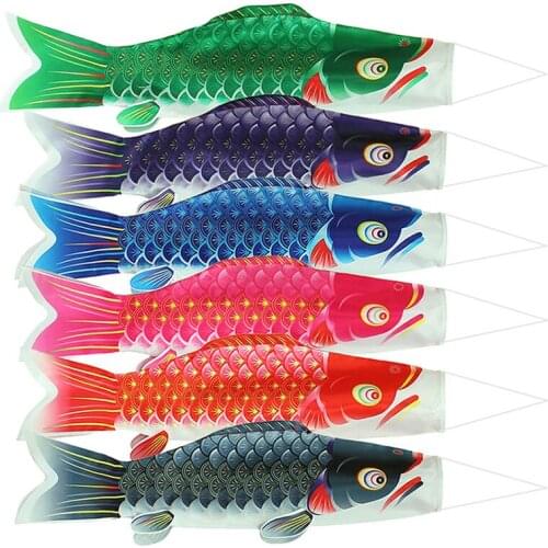 10pcs 50cm Japanese Tassel Windsock Streamer Kites Japan Flag Koinobori Kite Home Party Decoration Kids Gift