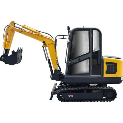3.6 ton weight engineering excavator XG-40 Pilot construction site digger multi-purpose agricultural tractors farm machine