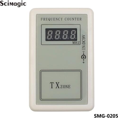 TXzone Wireless Frequency Counter Tester 250-480Mhz Remote Frequency Tester garage gate Remote control Frequency Tester