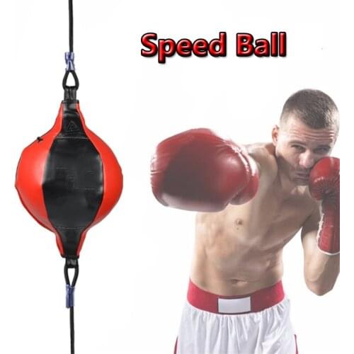 Punching Ball PU Pear Boxing Bag Reflex Speed Balls Muay Thai Punch Boxe MMA Fitness Sports Equipment Training Adults Inflatable