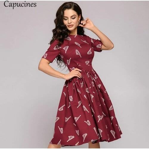 Capucines Summer Short Sleeve Dresses
