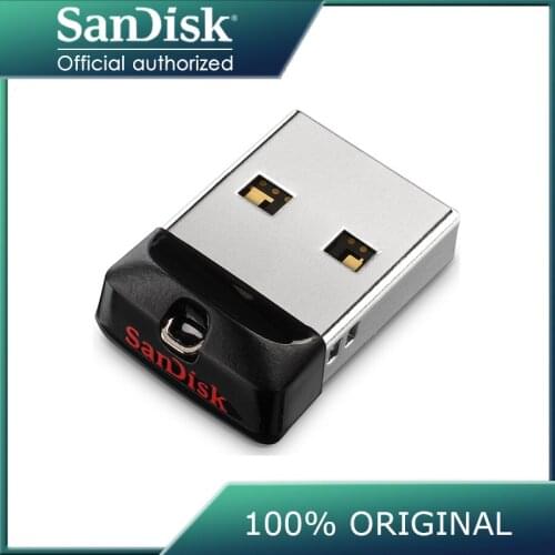 SanDisk Mini Pen Drive USB 2.0 CZ33 64GB USB Flash Drive 32GB 16GB Memory Stick U disk Key Pendrive for PC