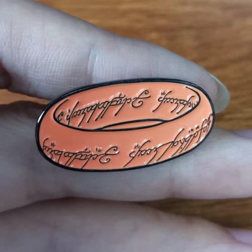 One Ring Enamel Pin