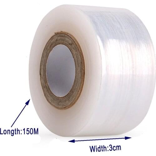 Width 3cm Parafilm Nursery Grafting Strechable Film Tape Garden Tree Plants Seedlings Supplies Eco-friendly PE Self-adhesive