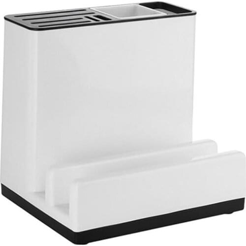 Multifunctional Storage Rack Cutter Holder With Chopsticks Case Chopping Board Storage Rack Cutlery Rack Kitchenware Accessories