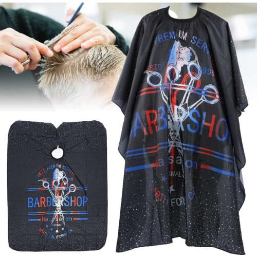 Fashion Salon Hair Styling Cape Adjustable Hairdressing Capes Waterproof Hair Cutting Dyeing Wrap Barber Hairdressing Tool