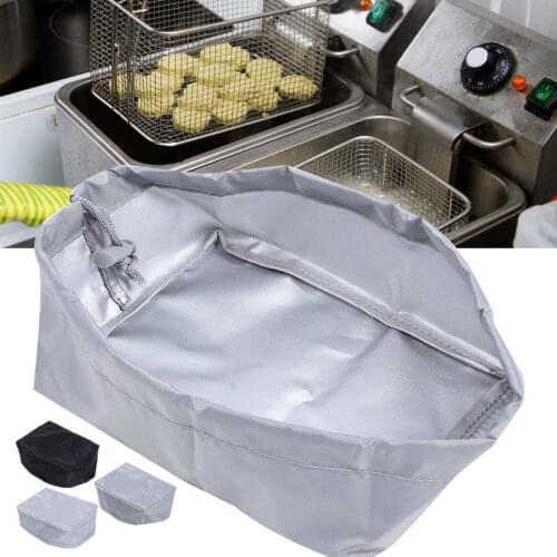 All-Purpose Covers 20x15x8cm 420D Oxford Cloth Fryer Dust Cover Frying Machine Outer Protective Cover for Home Use