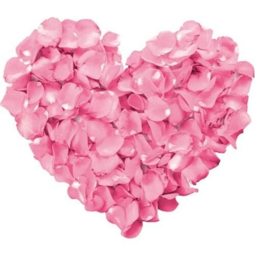 Logo Patch Pink Flower Heart Iron Ons Patches Bulk for Clothing Accessories Thermal Transfer Stickers for Clothes Free Shipping