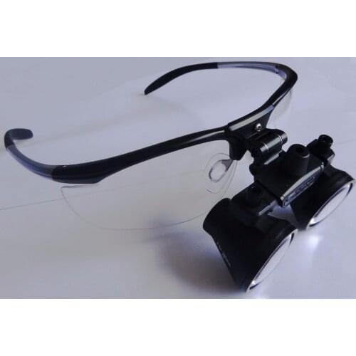 TAOS Dental Equipment 2.5X Surgical Medical Blue Dental Loupes Anti-fog Lens Dental Glasses