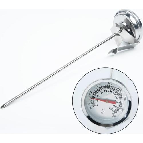 Stainless Steel Oven Grill Thermometer 200°C Accurate Cooking BBQ Probe Food Meat Temperature Gauge Tool