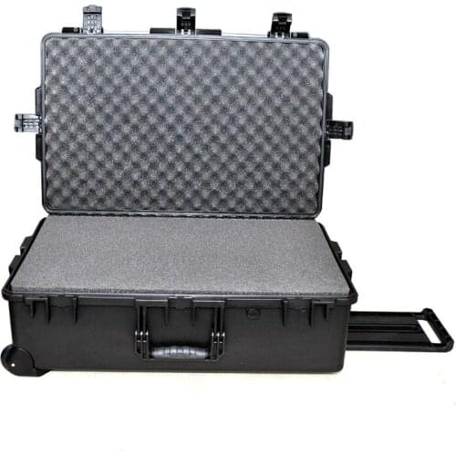 Tricases waterproof safety Case M2950 with Foam for Sports & Outdoors (Black) by Tricases