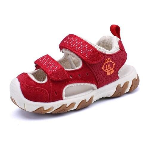 Childrens sandals kids Shoes kids sandals 2018 new boys girls beach shoes red blue size 23-30 wholesale hot new