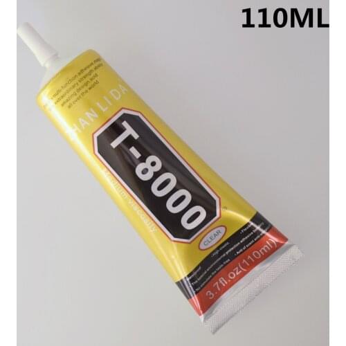 Glue 1 Pcs 110ml T-8000 Multi Purpose Glue Adhesive Epoxy Resin Repair Cell Phone LCD Touch Screen Super Glue T 8000