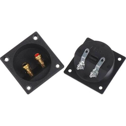 Speaker Terminal Cup Round Spring Cup Subwoofer Plug Car Stereo Terminal Connector Subwoofers Boxes