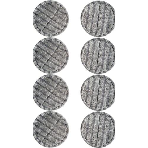 Top Sale Microfiber Mop Cloth for Dyson V7 V8 V10 V11 Wet Dry Electric Mop Head Brush Mopping Pad Vacuum Cleaner Accessories 8Pc
