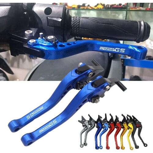 Motorcycle Brake and Clutch Levers For BMW R1250GS / R1250GS Adventure LC 2013-2020 SEMSPEED CNC 3D Rhombus Short Levers