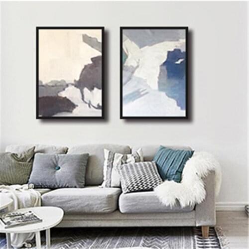 Modern Abstract Poster Landscape Canvas Painting and Prints Wall Art Pictures for Living Room Home Decoration Mural No Frame