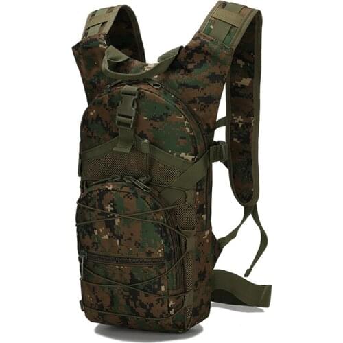 15L Molle Tactical Backpack 800D Oxford Military Hiking Bicycle Backpacks Outdoor Sports Cycling Climbing Camping Bag Army XA568