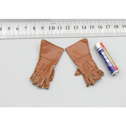 UD9005 1/6 Scale WWII British Army Locomotive Courier Gloves Model for 12" Doll