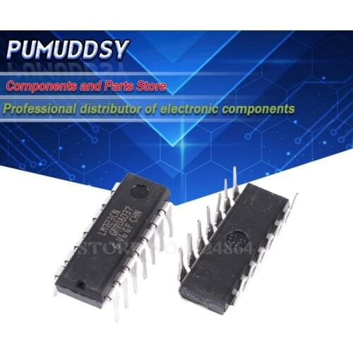10PCS LM723 DIP14 LM723CN Adjustable Voltage Regulator 2-37V 150mA DIP IC
