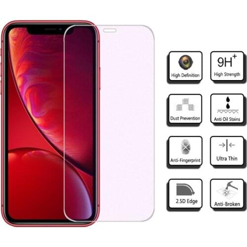 2pcs/lot Anti Blue Light Protective Film Screen Protector Tempered Glass For Iphone 11 11Pro Max X XS MAX XR 8 7 6 6s plus