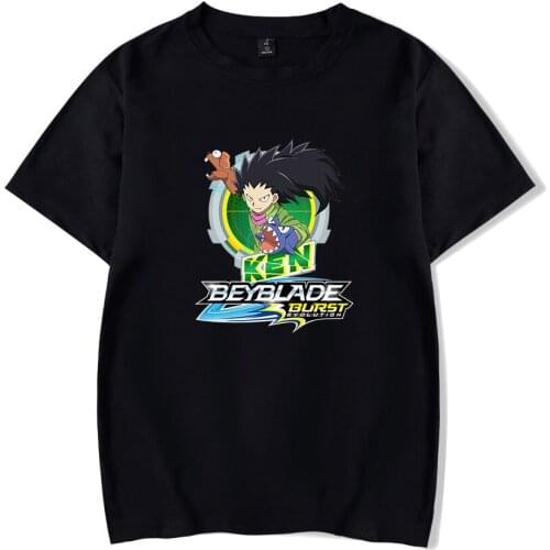 2019 Casual Beyblade Burst Evolution high Street Hip hop t shirt Summer Classic Short Sleeve t shirt men/women All-match