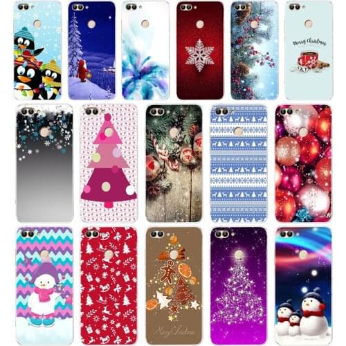 24AA christmas lights gift 2 Soft TPU Case Cover For Huawei Honor P Smart 2018 2019 Y6 Prime 2018 Nova 2i 3i View 10