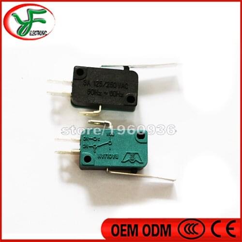 50pcs/lot High Quality 3 Terminals Microswitch for American style Joystick for DIY Arcade Game Machine/Accessories/Parts