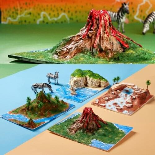 6pc/set DIY Creative Art Earth Pulse Painting Toy Childrens Educational Toys Childrens Intellectual Development Toys