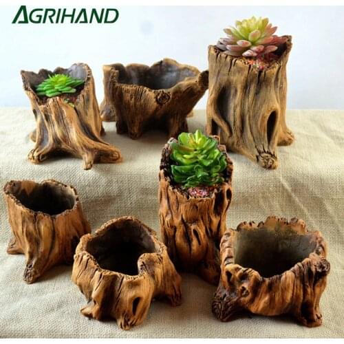 AGRIHAND Wooden Pots