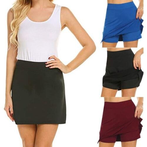 Anti-Chafing Active Skorts Super Soft Comfortable Womens Athletic Lightweight Skirts With Shorts Pockets Running Tennis TT@88