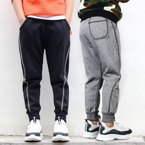 4-14 Years Boys Pants Autumn Kids Joggers Casual Boy Sport Trousers Cotton 2019 Children Leisure Sweatpants Halloween Costume