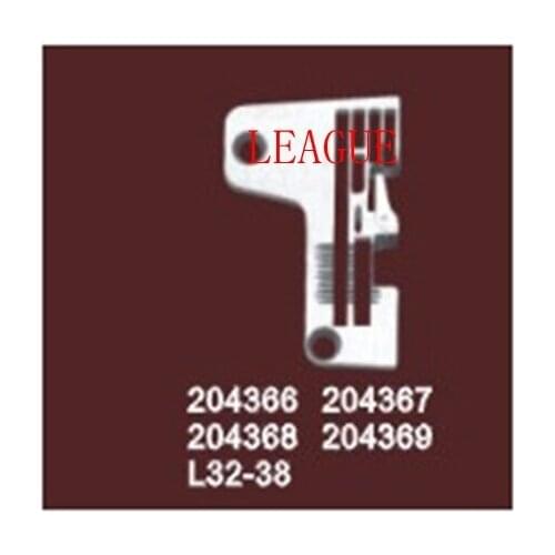 Sewing machine parts 204366 pegasus L32-38 needle plate