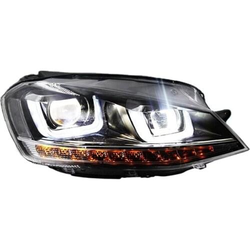 Goodmolds Car Accessories headlamp 2014-2017 led headlights for vw golf7 daytime running light