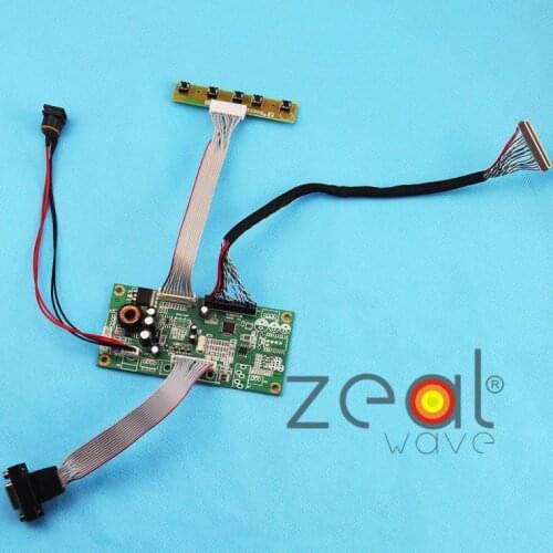 LVDS Cable+1280x1204 Control Board work for 17 inch Matrix M170EG01 (VA) LCD Connector Board