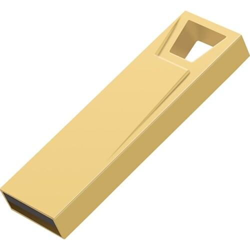 Gold usb flash drive 128GB 64GB 32GB 16GB 8GB 4GB pen drive pendrive флешка metal u disk memoria cel usb stick gift